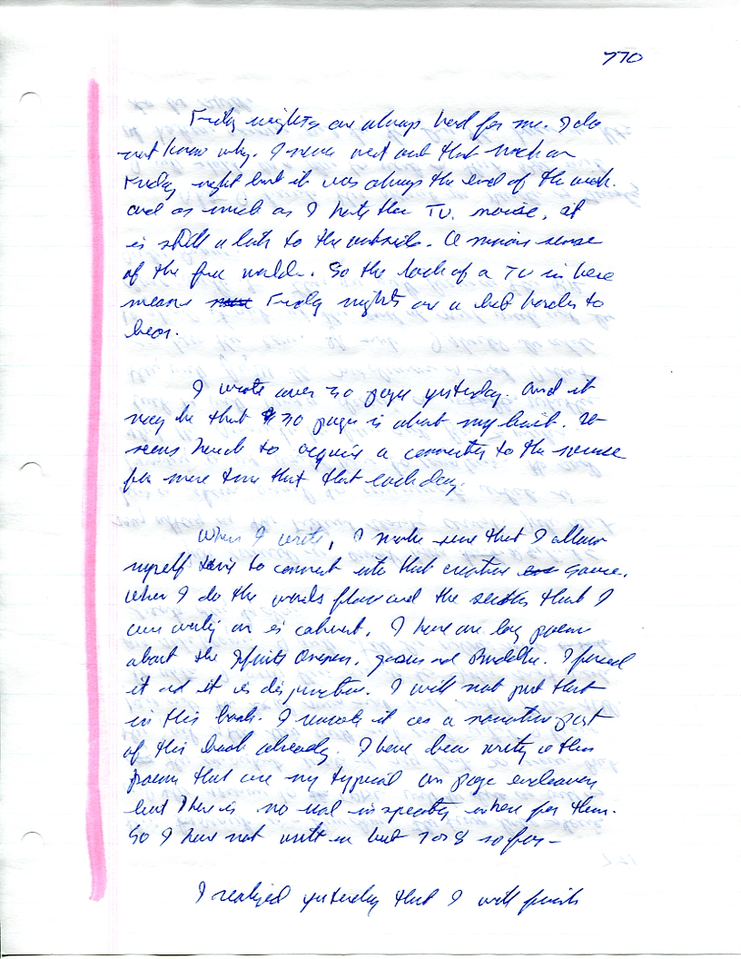 Dr John WorldPeace 2008 Prison Journal